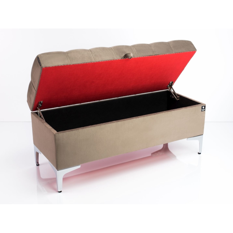 Tufted Storage Bench